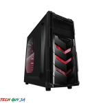 Raidmax Vortex V4 Window Gpu 390MM Atx Gaming Chassis Black And Red End Of Life