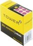 C10 Round Colour Code Labels - Pink 10MM 700 Pack - 1 Roll