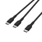 Belkin Boostcharge Pro 140 Watt Dual Usb-c 1.5M Cable Black