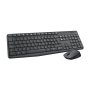 Logitech MK235 Grey Wireless Keyboard & Mouse Combo