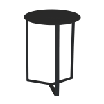 Paul Side Table - Sandpaper Black