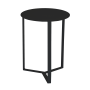 Paul Side Table - Sandpaper Black