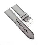 Hybrid Fkm Rubber & Sailcloth Strap - Grey Steel Hardware - 20MM