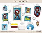 Cot Duvet Bedding Superhero Iron Man Set