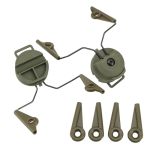 New Arc Rail Adapters Accessories For Walker Electronic Earmuffs 1PAIR Fg cb Color Mounting Adapter Fg Color