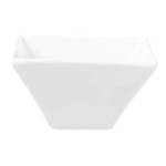 Accent - White - Square Trumpet Shape Bowl - 18CM 6 - NG4519-18