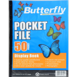 Butterfly Pocket File A4 50PG