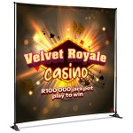 Adjustable Banner Stand Eco 2.25M X 2.4M