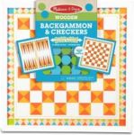 Melissa Wooden Backgammon & Checkers