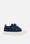 PoP Candy Twin Velcro Strap Sneakers - Navy Blue