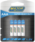 Major-tech Aaa Super Heavy Duty Batteries – 4 Pack