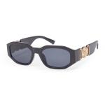 Black Square Smoke Sunglasses