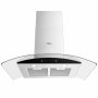 Midea 90CM Curved Glass Extractor Fan Stainless Steel & Black Glass 90V33-EM23