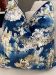 Blue Beige Double Sided Scatter