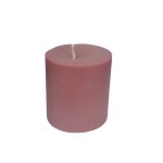 Candle Pillar Dusty Pink 70MMX70MM