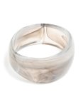 Brown & Grey Acrylic Bangle