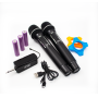 Dual Uhf Wireless Universal Microphone   -W15 D