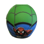 Kids Spider Man Helmet 49-54CM - Green For 4 Years Up - Recreational Use Only.