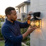 Outdoor Solar Lamp Waterproof Human Induction Light