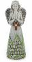 Praying Angel With Cross Solar Garden Light