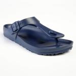 Coastal T-bar Sandals - Midnight Blue - 8