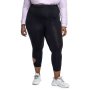 Donnay Plus Size Donna 1 Up Wrap Keyhole Leggings - Black