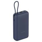 Syntech Xiaomi 33W Power Bank 20000MAH Integrated Cable Blue