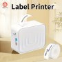 Marklife Label Machine Thermal Wireless Label Printer With Inkless Charging MINI Labeling Machine Small Handheld Sticker Making Machine With Multiple Templates For Office Home Storage