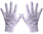 White Work Gloves - Lightweight Breathable & Reusable