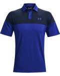 Men's Ua T2G Blocked Polo - Royal Md