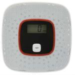 Carbon Monoxide Detector Gas Alarm Sensor Poisoning Gas Tester Human Voice Warning Detector With Lcd Display White