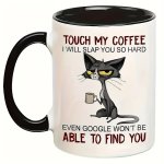 Adorable Cat Drink Coffee Art Stickers - Waterproof Uv Resistant Dtf Printed - Perfect For Mugs Bottles School Supplies & Diy Ar