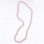 MINI Glass Bead Long Necklace - Red Free