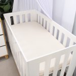 Cot Fitted Sheet A Plain Light Beige Plane Sky Adventure Chihuahua Set Beige