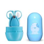 Cartoon Animal Baby Nail Clipper Set - Blue With Doggy
