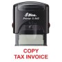 Shiny S-842 Stock Stamp 38X14MM Copy Tax Inv