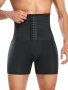 Men's Breathable Shaping Waist Butt Lifting Shaping Legs High Waist Shapewear Pants Tummy Control Pants