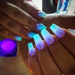 1 Box Neon Phosphor Powder Nail Glitter Powder 10 Colors Dust Luminous Pigment Fluorescent Powder Nail Glitters Glow In The Dark