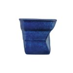 Nova Style Crushed Cup 6.4 Cm Blue