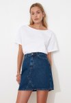 Basic MINI Denim Skirt - Indigo