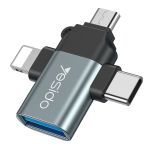 USB 3-IN-1 Otg Super Fast Data Transmission ADAPTER--GS15