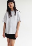 Oversized Cotton Jersey T-Shirt - Grey