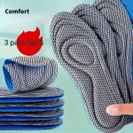 3PCS Comfortable Memory Foam Insoles - Breathable Cut-to-fit Design For Men & Women