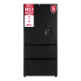 Defy 492LT Boutique Noire French Door Fridge - DFF440