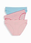 Ribbed Seamfree Bikinis 3 Pack