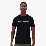 Salomon Mens Talima Short Sleeve Tee Black - 10XL