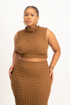 Tiana Sleeveless Crop Top - L