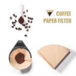 Coffee Accessories Coffee Filter Paper Count Disposable 100 Pcs