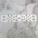 JP577 White Resin Head Swirl Fence White