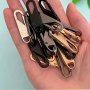 10PCS Durable Zipper Pull Tabs - Assorted Styles For Luggage Clothing & More - Easy Install Replacement Set In White/red/black